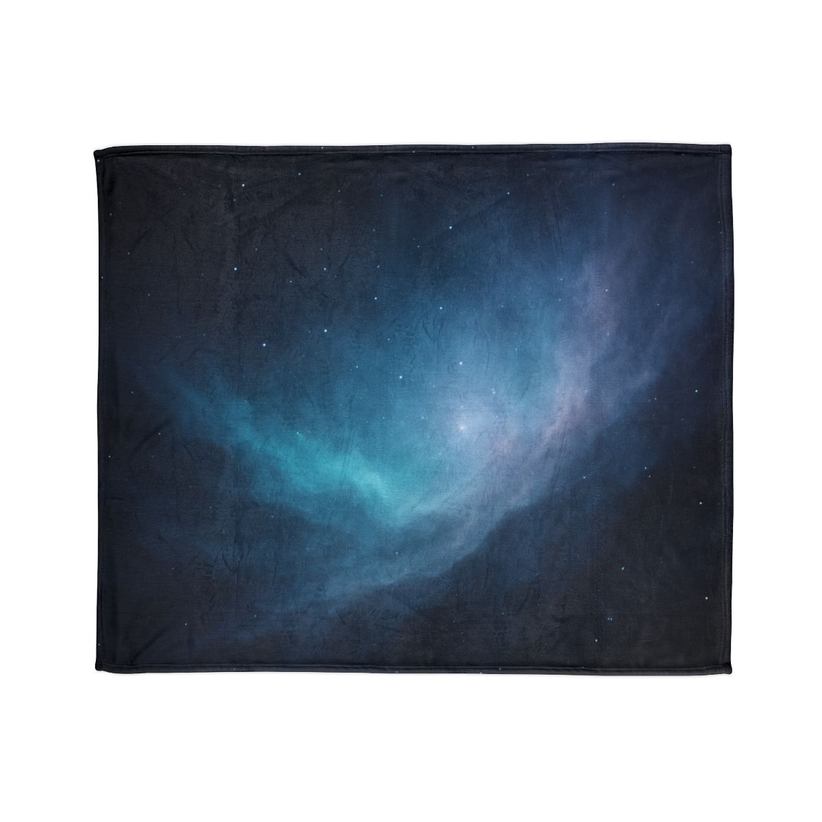 Luminous Void Tidal Bloom designer printed blankets
