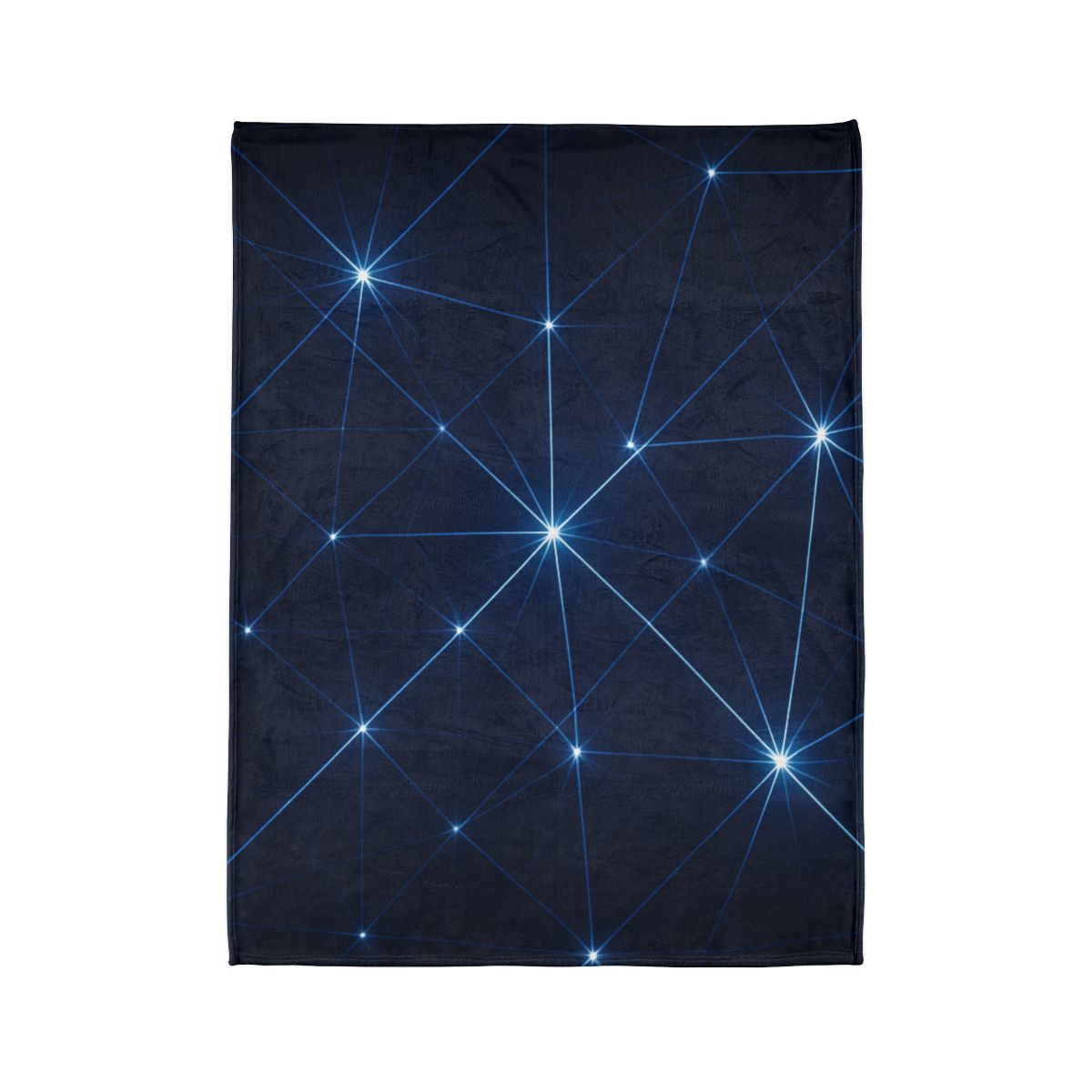 Quantum Star Lattice soft fleece blankets