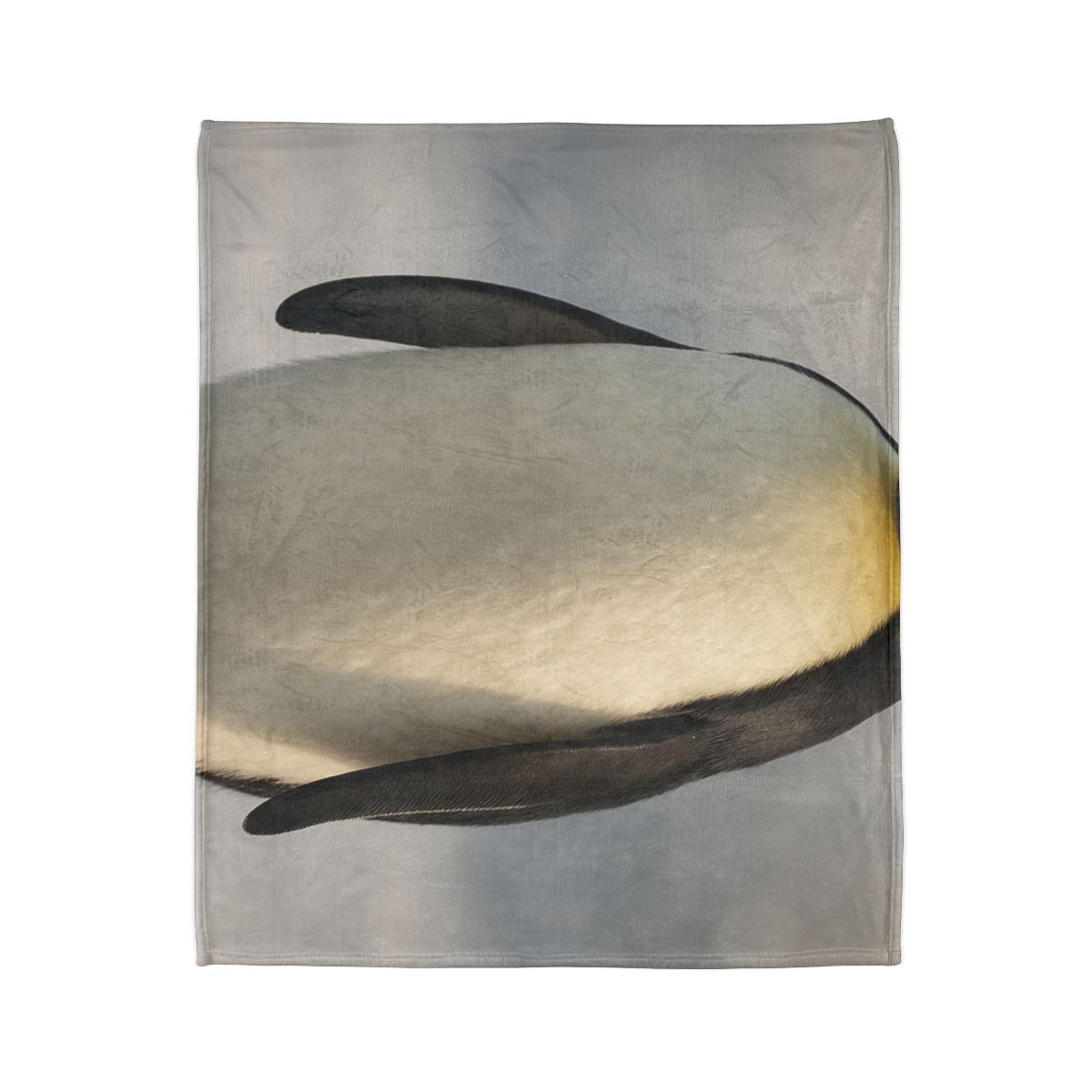 Frost Halo Emperor Penguin trendy patterned blankets