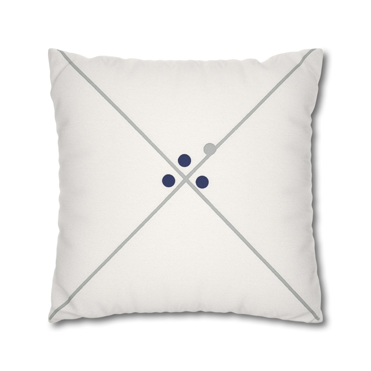 Diagonal Pair And Nested Dot Cluster comfortable bedding pillow covers