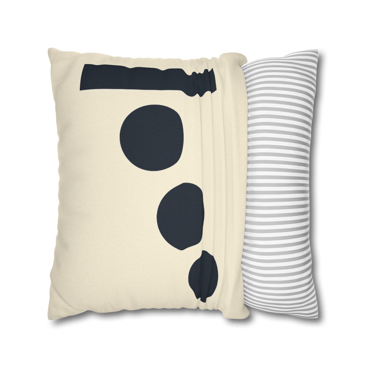 Stepped Circle And Bar Interval comfortable bedding pillow covers