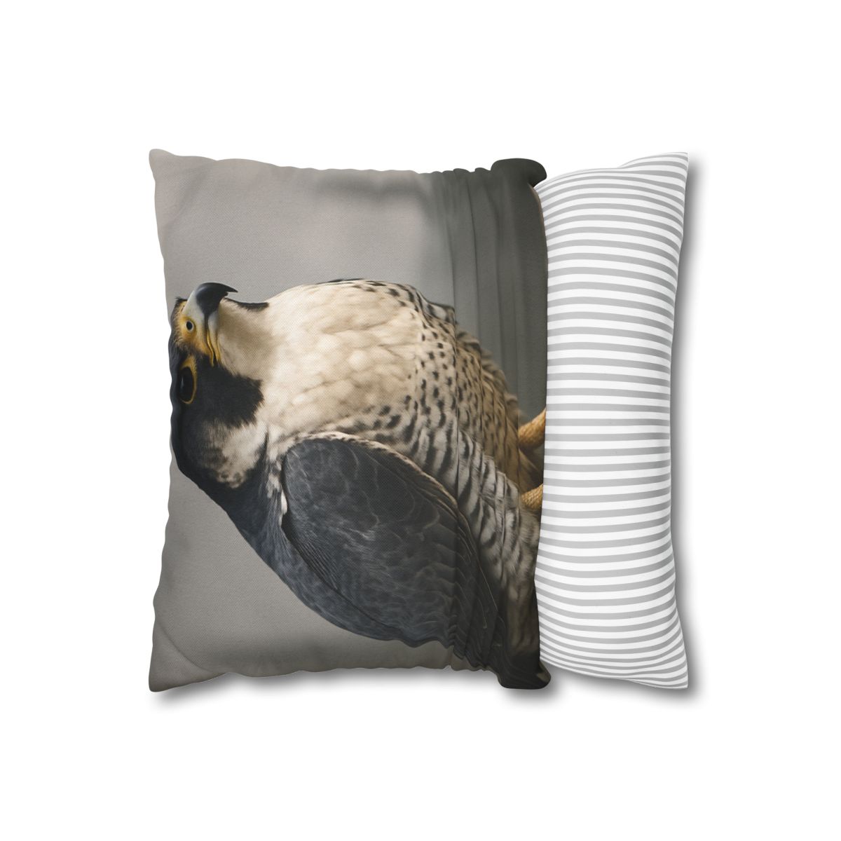 Starlit Vigil Peregrine Falcon personalized pillow covers