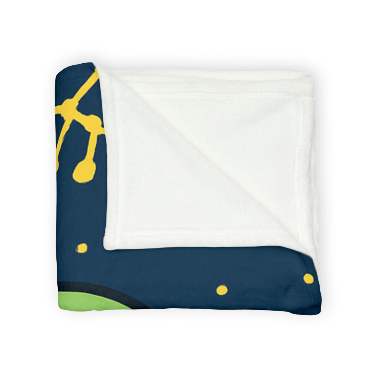 Stargazing Space Turtle trendy patterned blankets