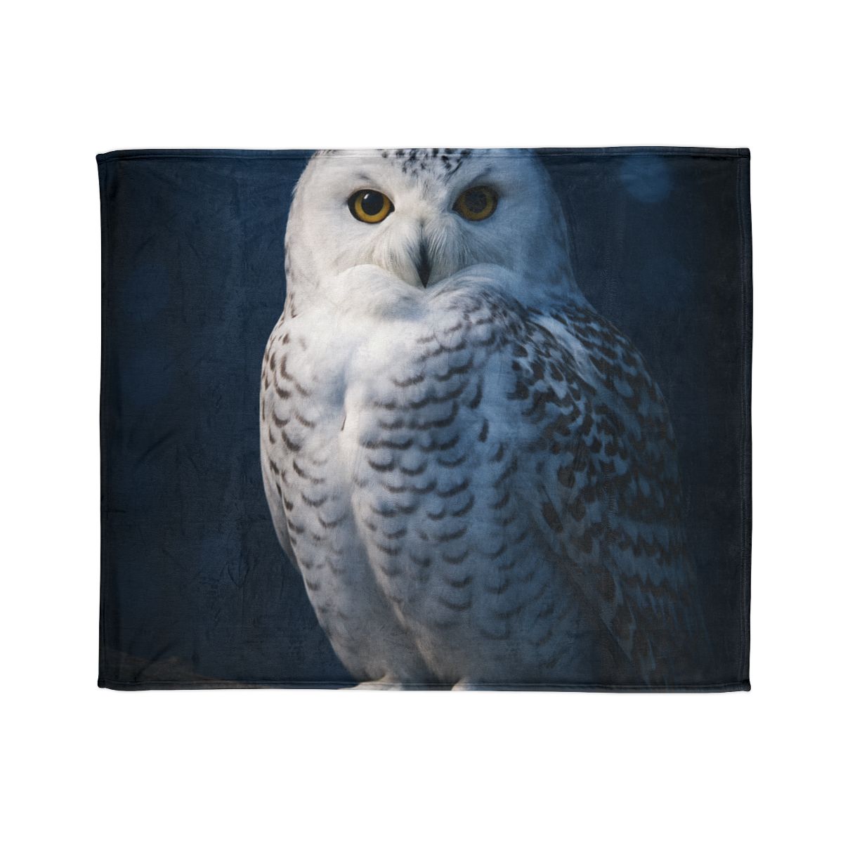 Midnight Watch Snowy Owl warm winter blankets