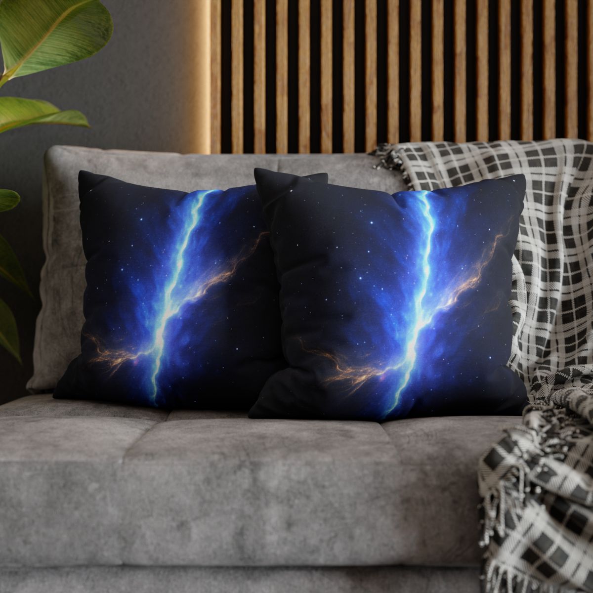 Luminous Horizon Rift unique gift pillow cases