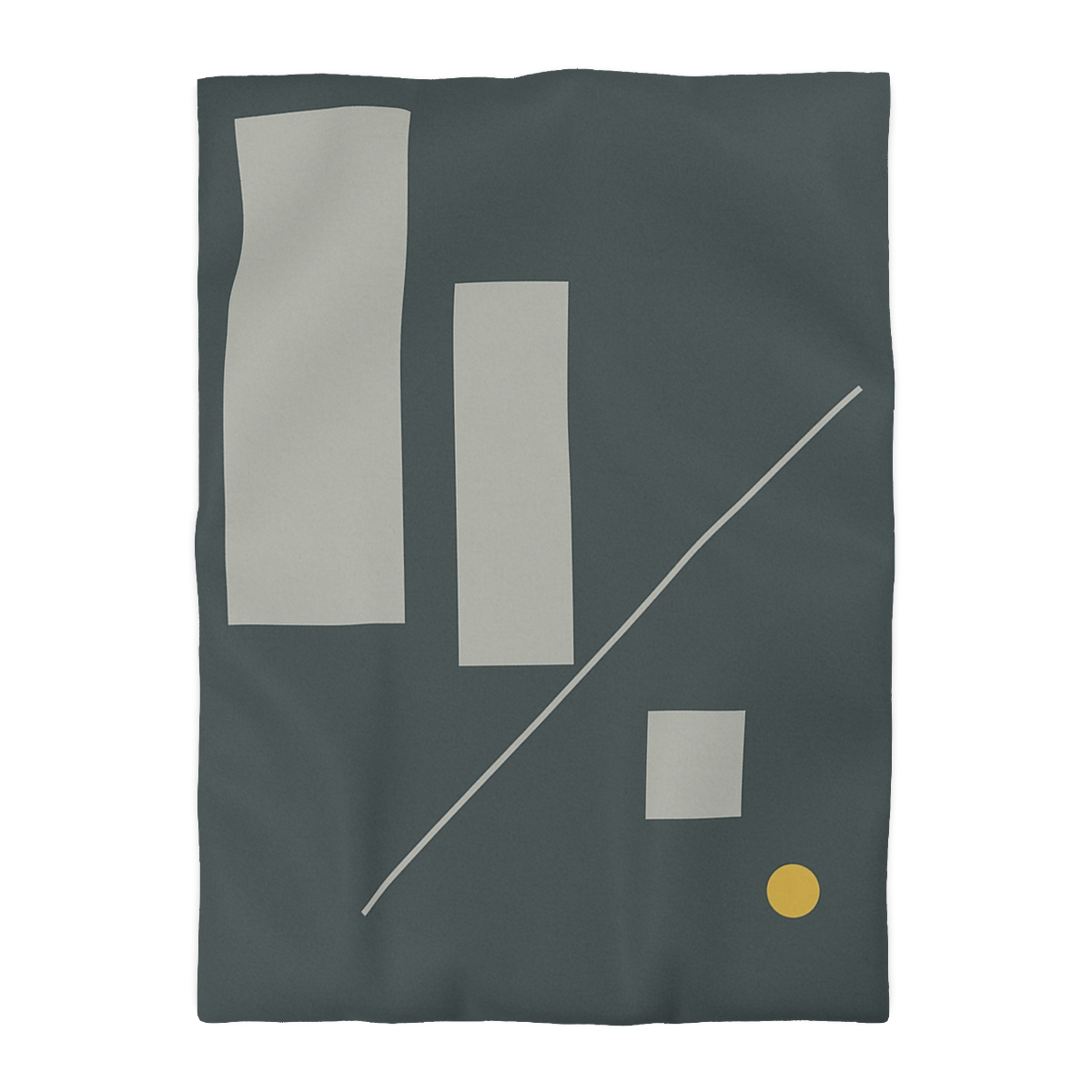 Staggered Blocks With Quiet Diagonal trendy bedroom duvets