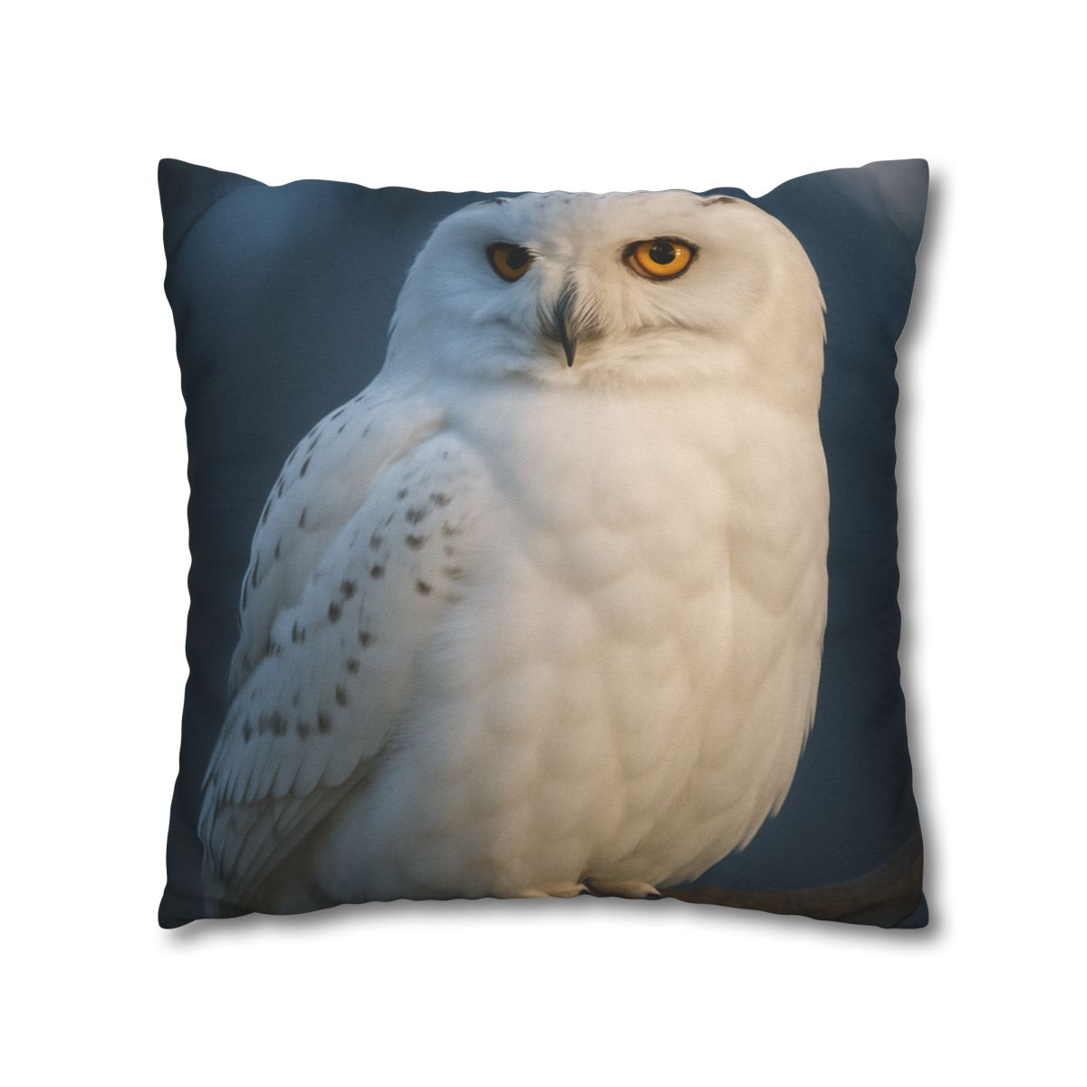 Twilight Watcher Snowy Owl custom pillow cases