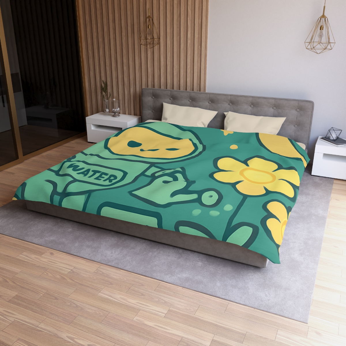 Robot Gardener And The Moonflower Patch warm winter duvets