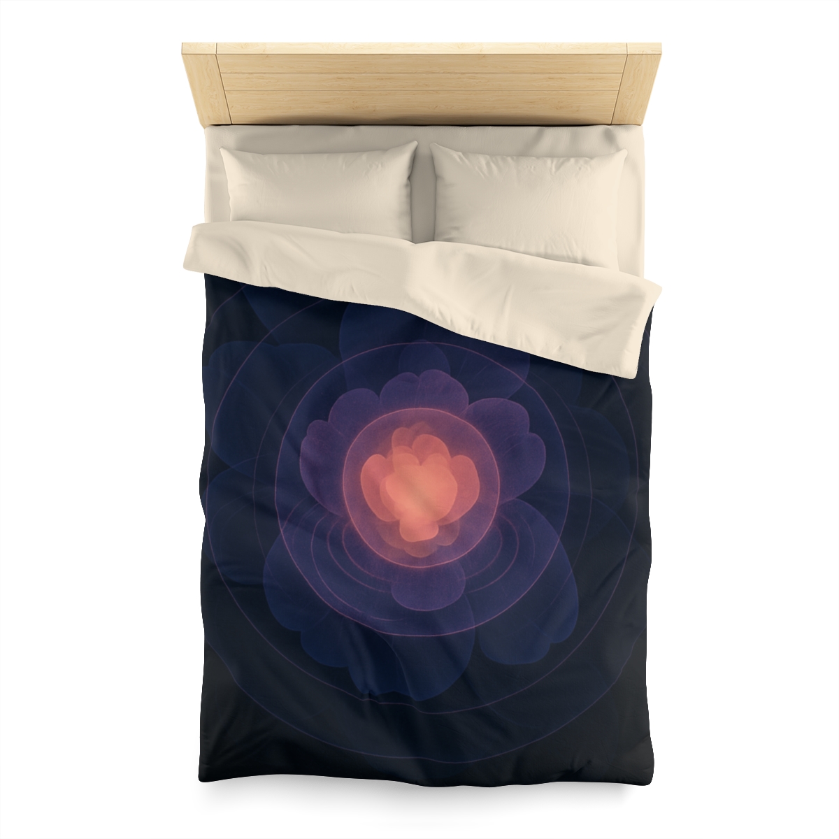 Petal Halo Interference unique patterned duvets