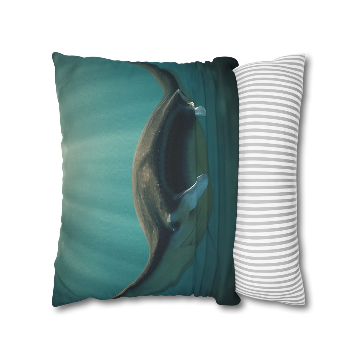Starlit Drift Giant Manta Ray personalized pillow covers