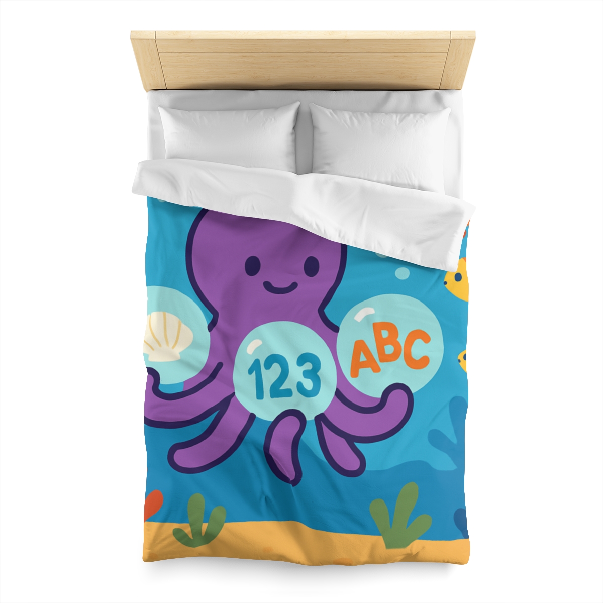 Octopus Library Of Bubble Books warm winter duvets