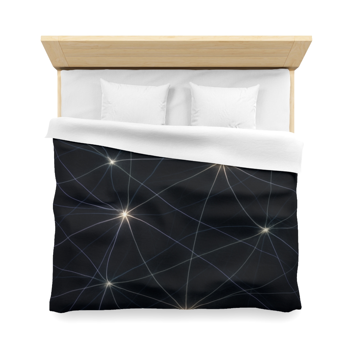 Starlace Filament Canopy designer printed duvets