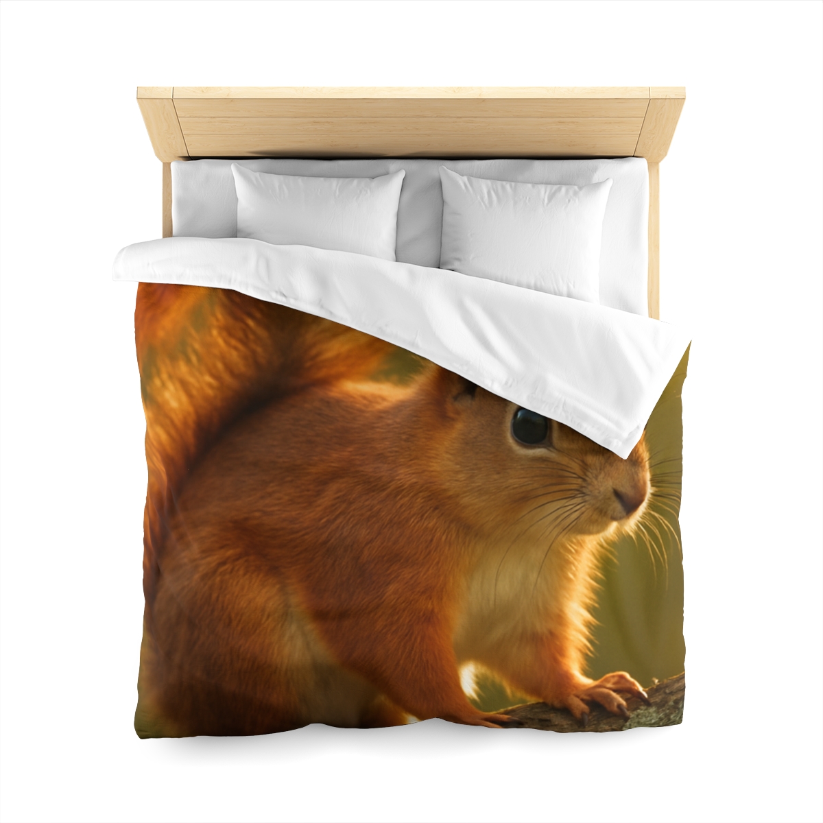 Sunrise Forager Red Squirrel stylish duvet covers