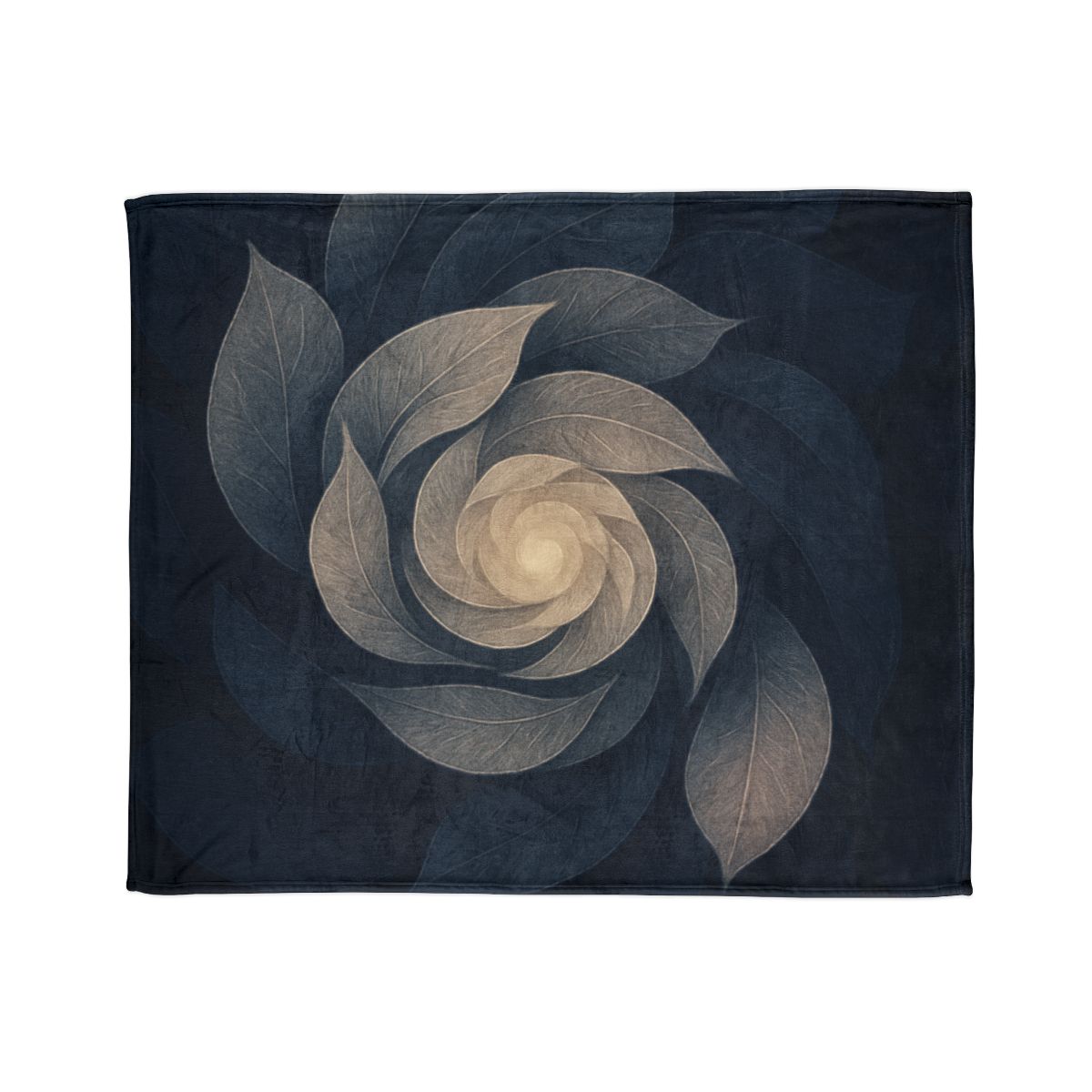 Petal Shadow Helix trendy patterned blankets