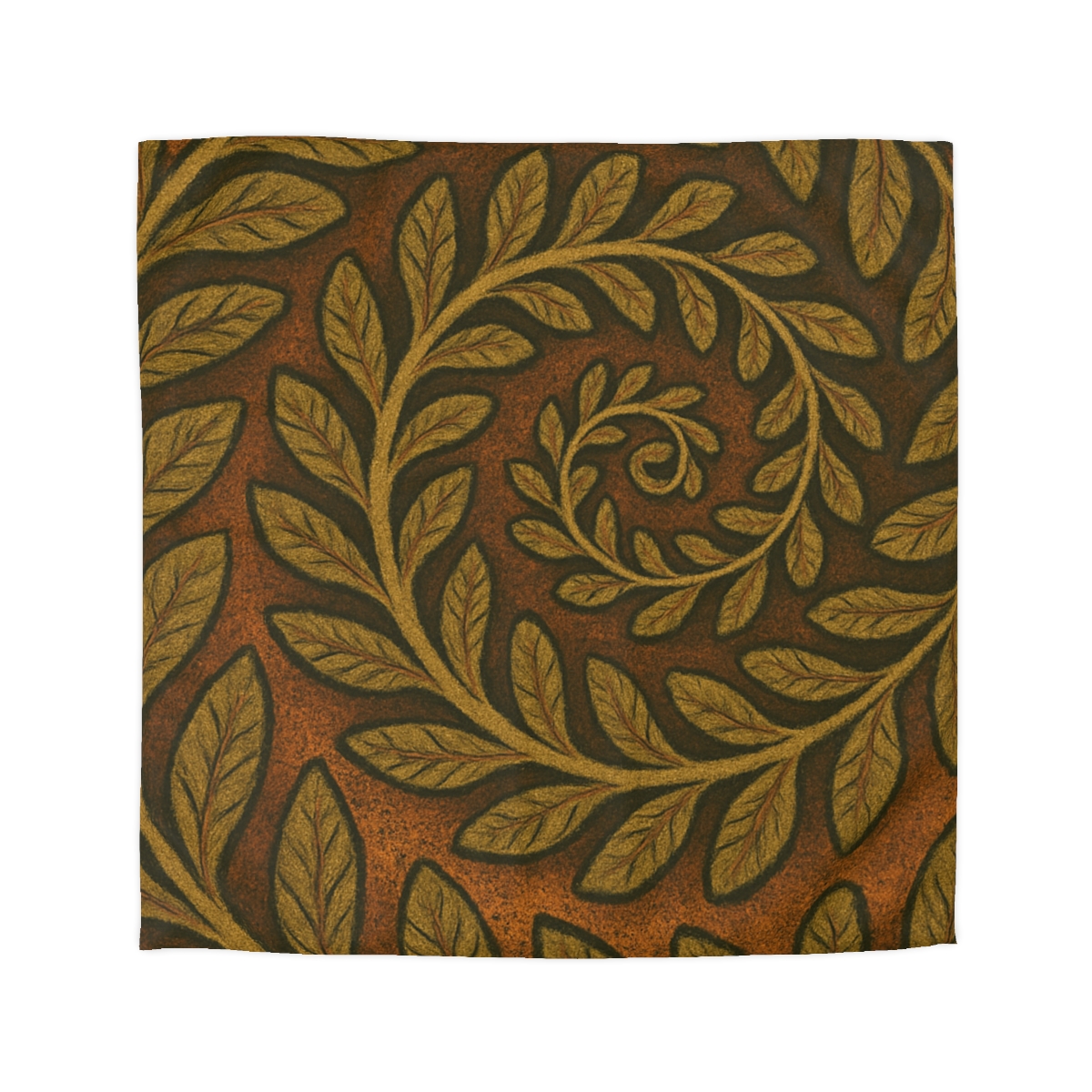 Frond Spiral Weave custom duvets