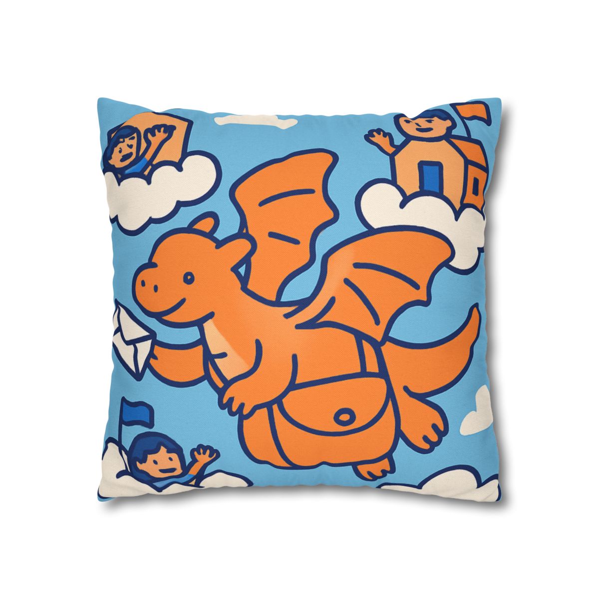 Cloud City Dragon Mail personalized pillow covers