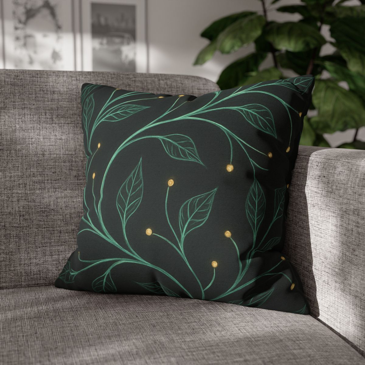 Vine Curl Circuitry custom pillow cases