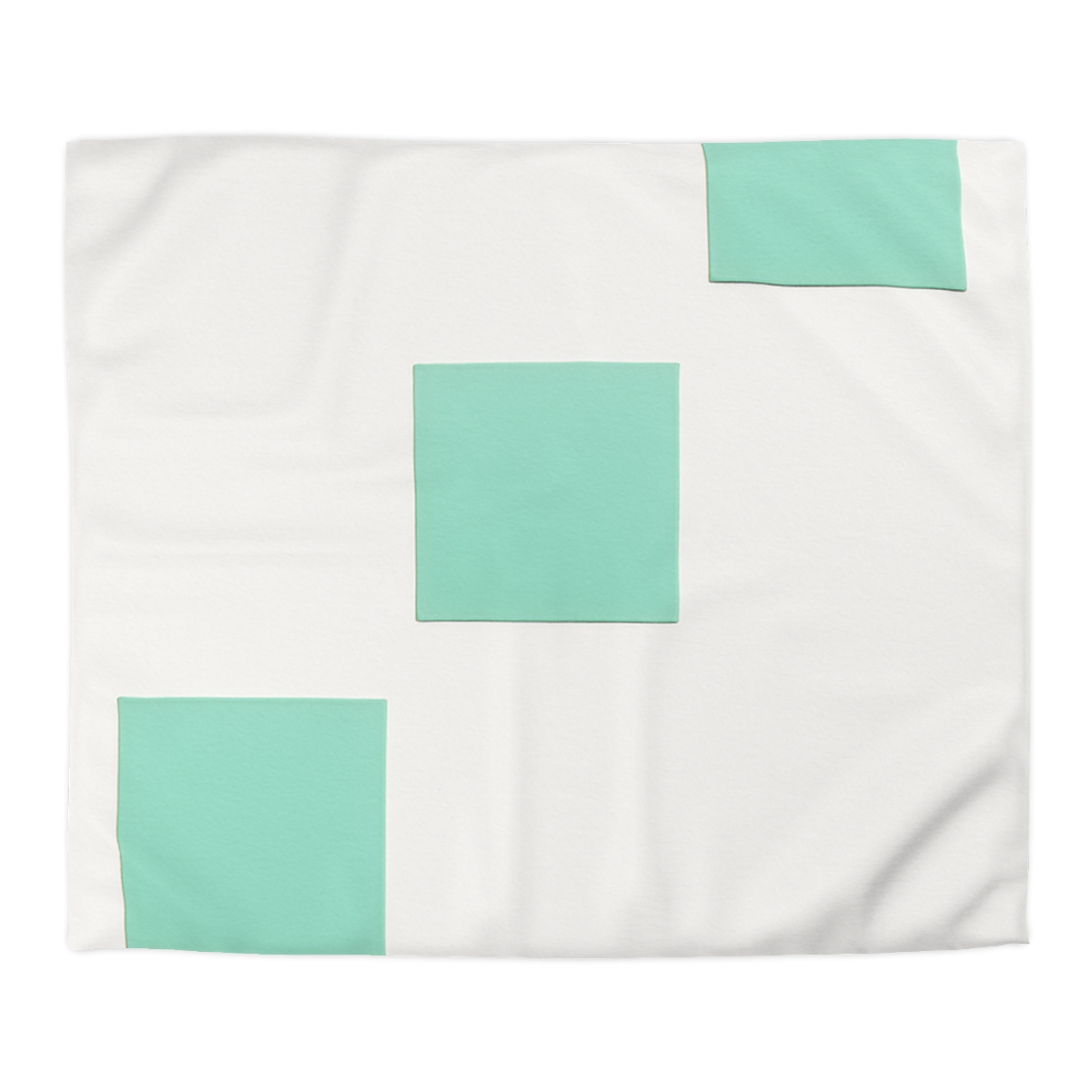 Offset Square Ladder Motif warm winter duvets