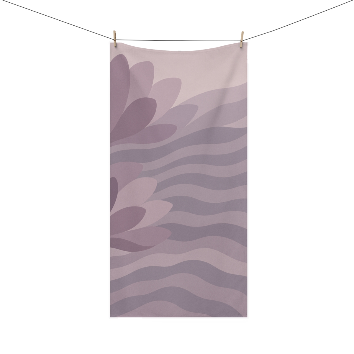 Bloom Echo Wave unique gift towels