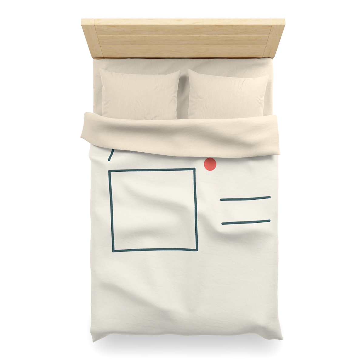 Open Frame With Drifting Arc trendy bedroom duvets