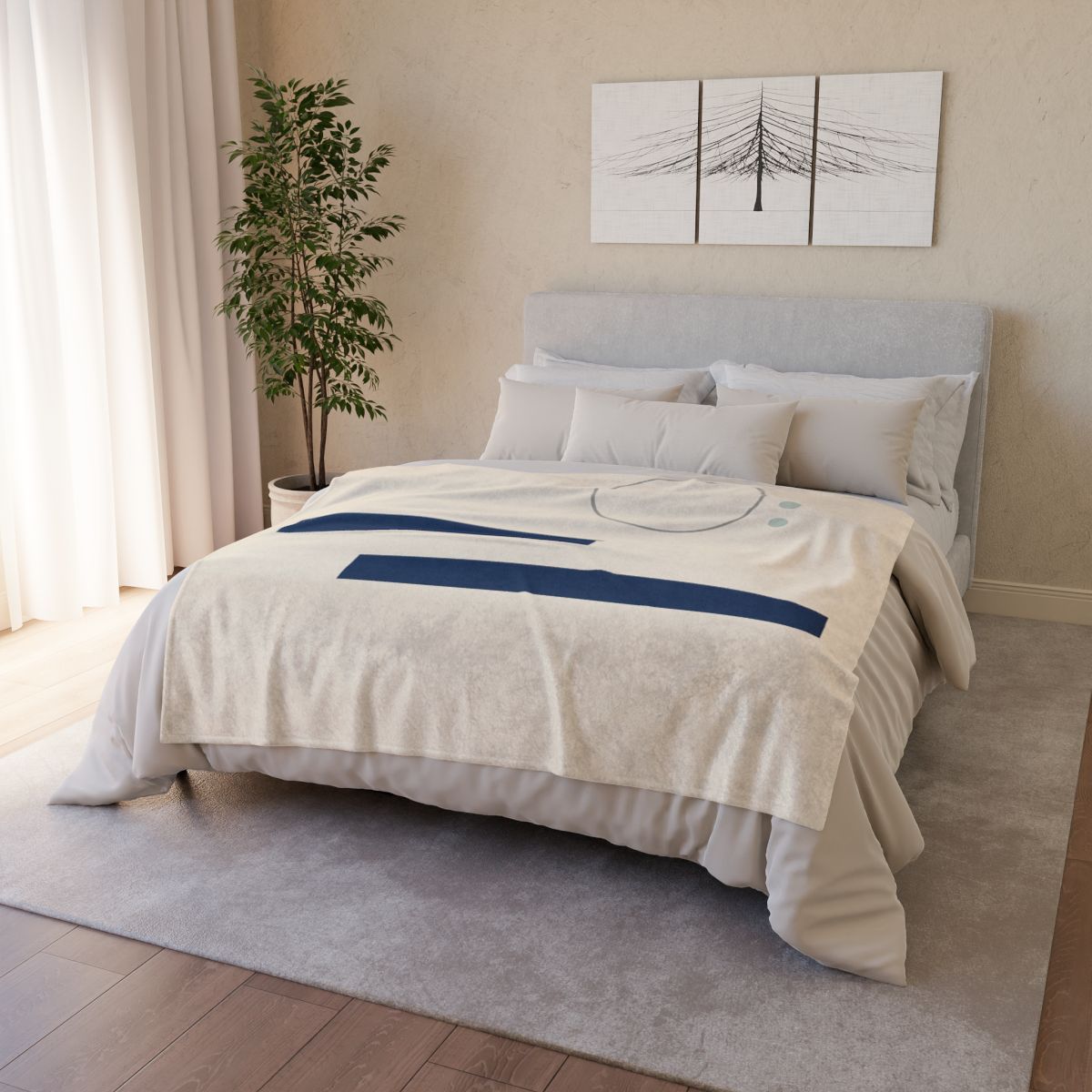 Twin Bars And Quiet Dot Cluster unique gift blanketscustom blankets