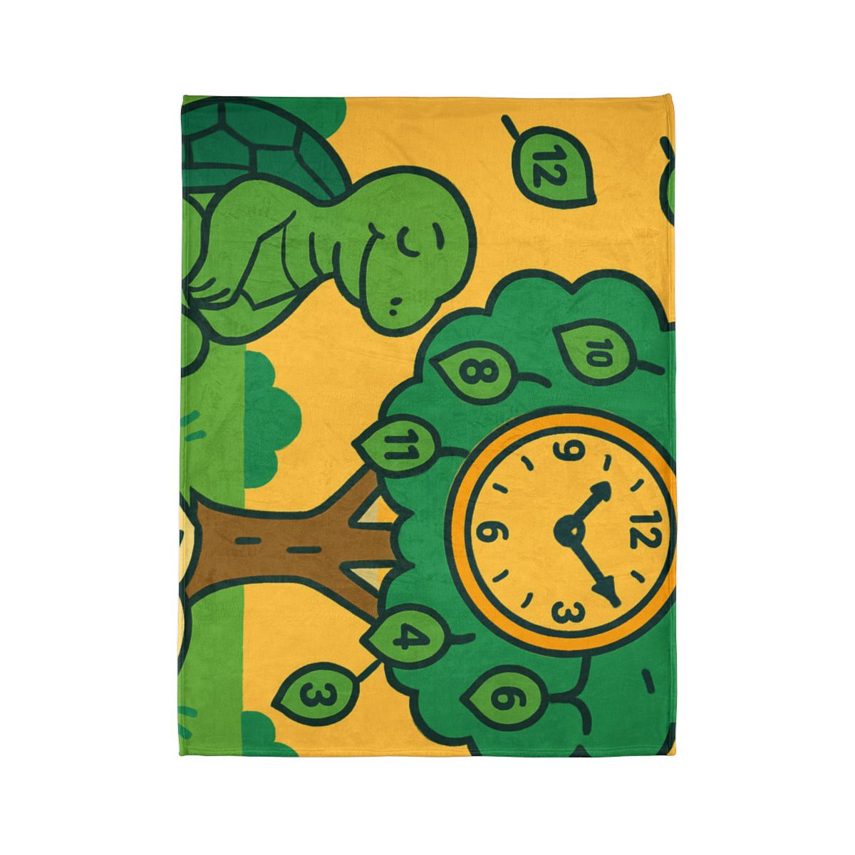 Time-Tree Turtle Tales custom blankets