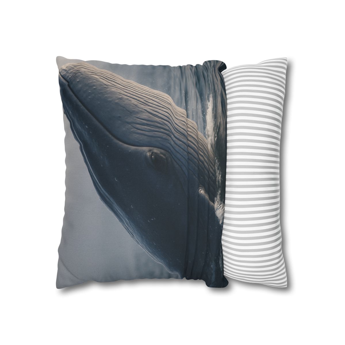 Ocean Song Blue Whale comfortable bedding pillow covers