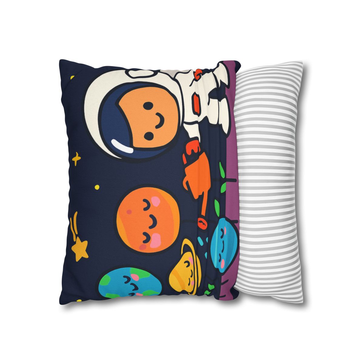 Galaxy Garden Of Friendly Planets comfortable bedding pillow covers