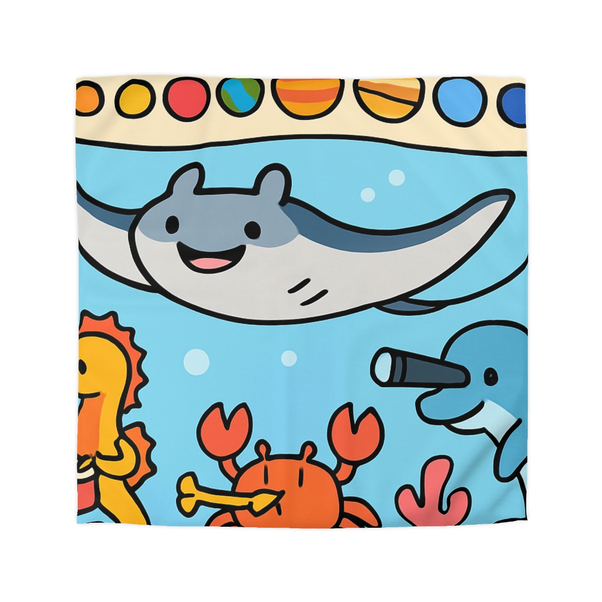 Rainbow Reef Planet Parade duvets for gifts