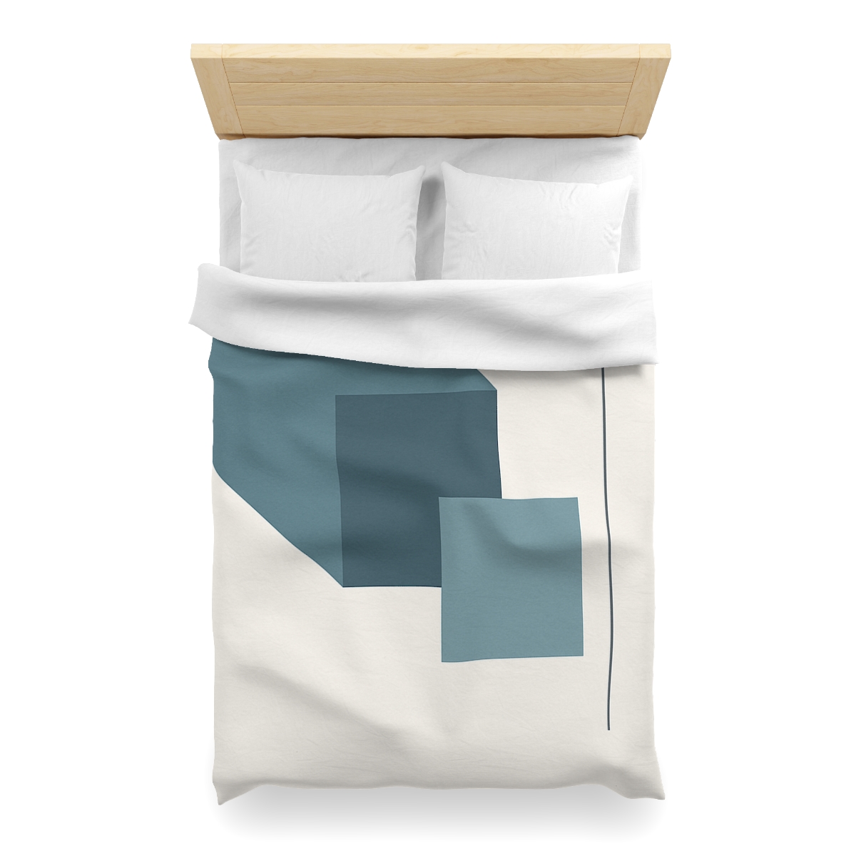 Stepped Rectangle Orbits personalized bedding duvets