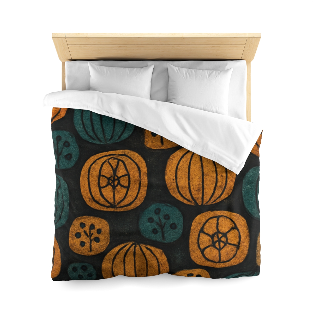 Seed Pod Mosaic designer printed duvets