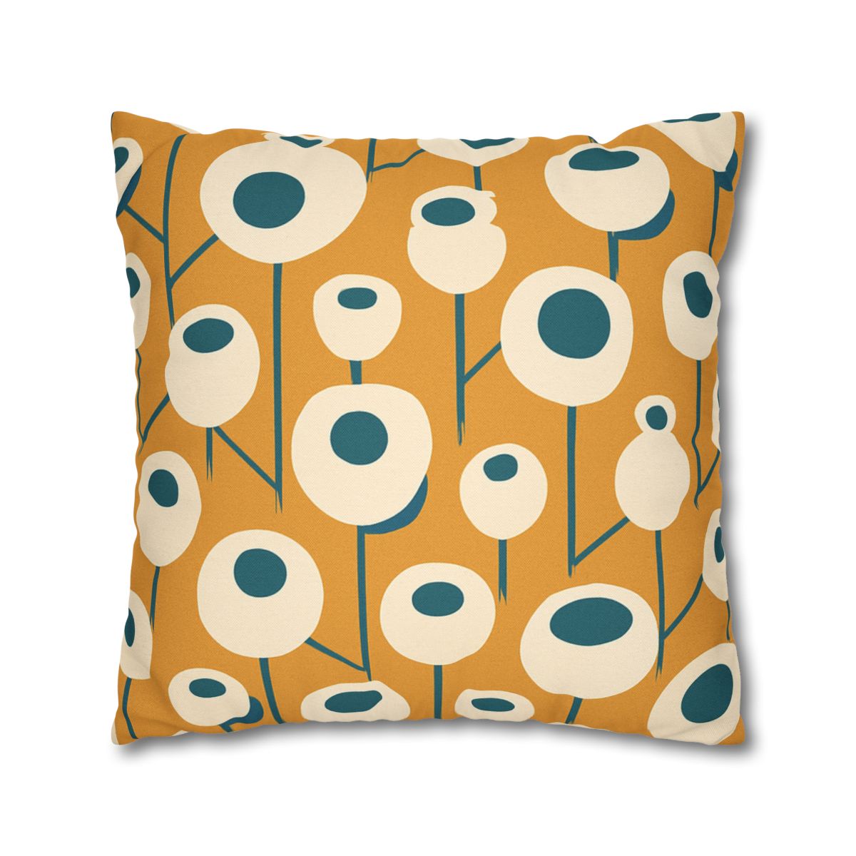 Seed Pod Cluster Grid soft cotton pillow cases