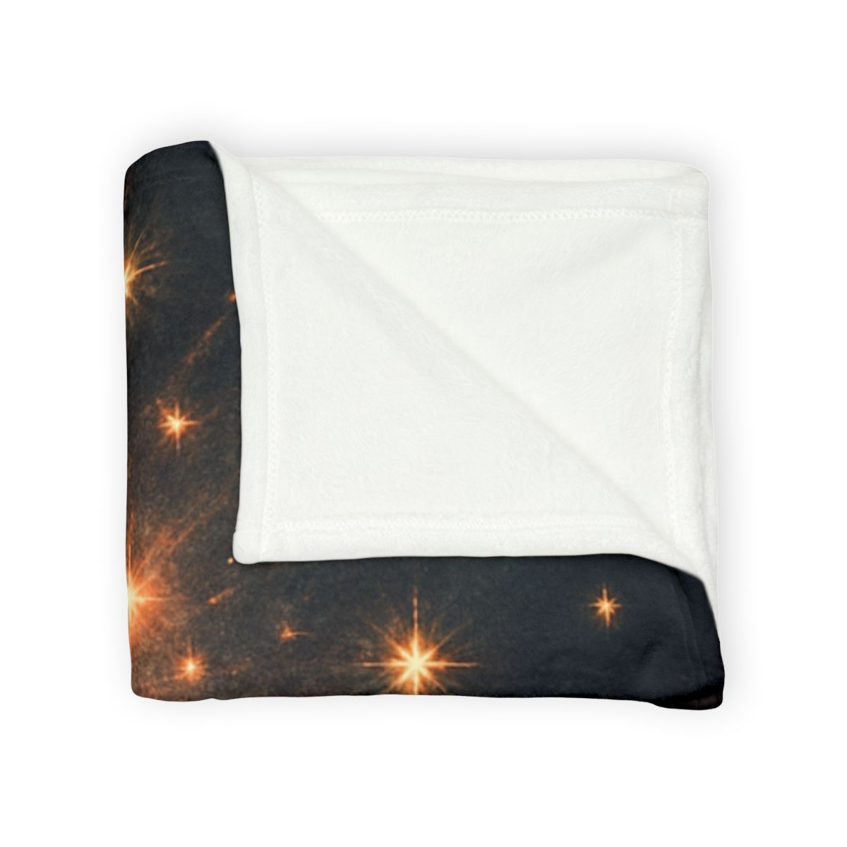 Starburst Mosaic Field personalized cozy blankets