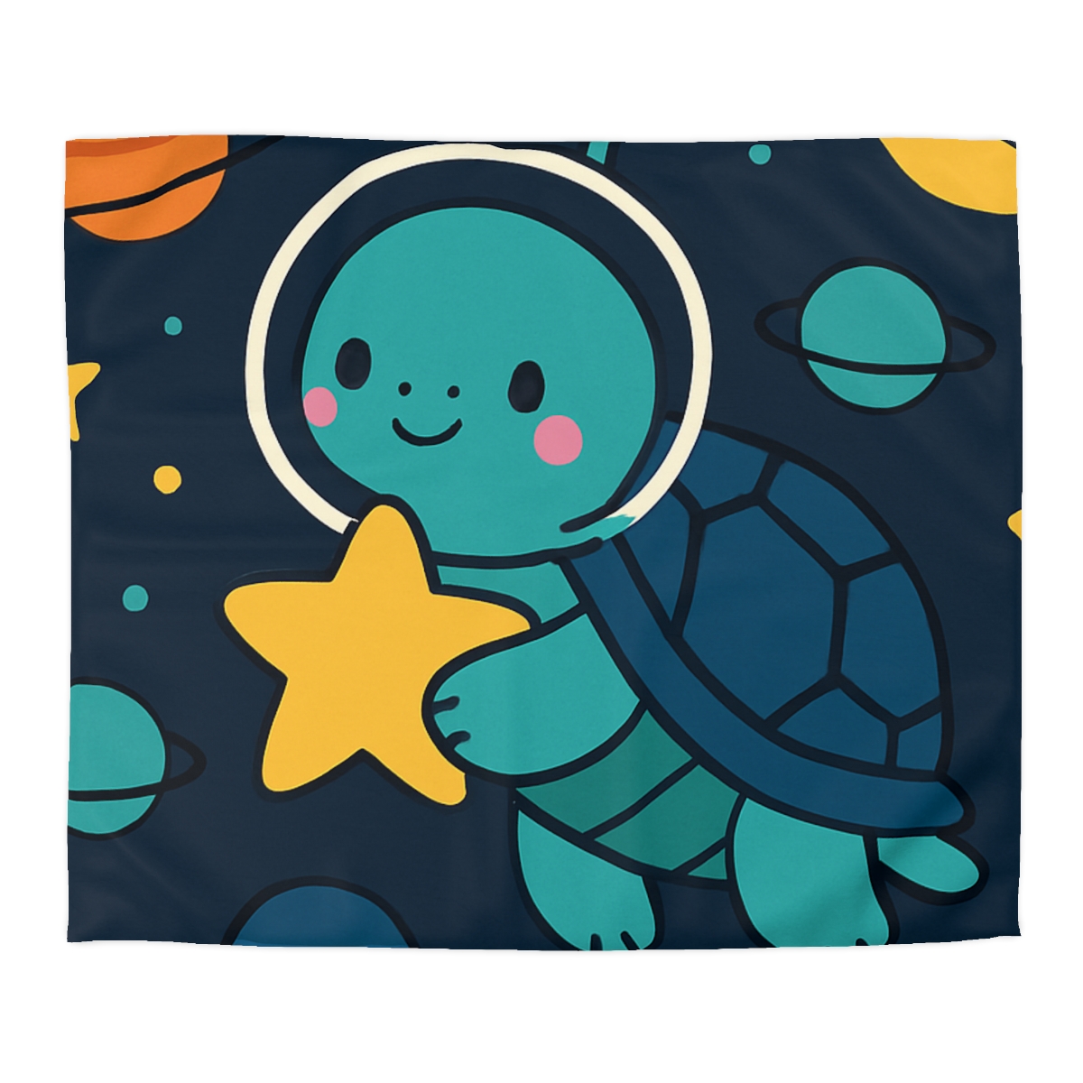 Starlight Space Turtle trendy bedroom duvets