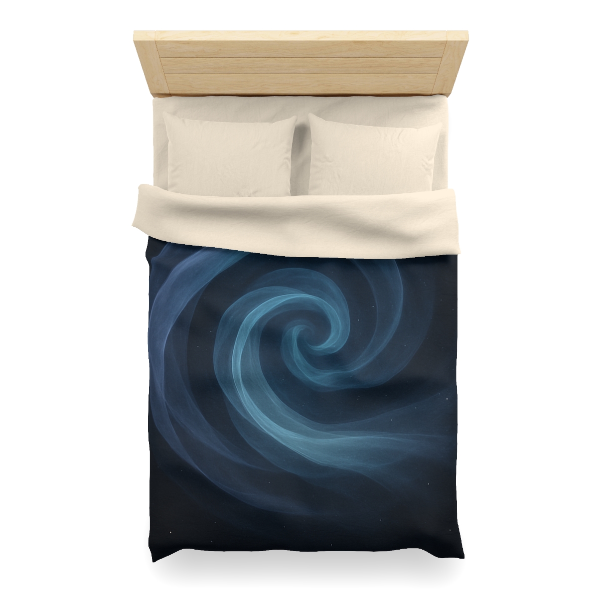 Celestial Silk Spiral stylish duvet covers