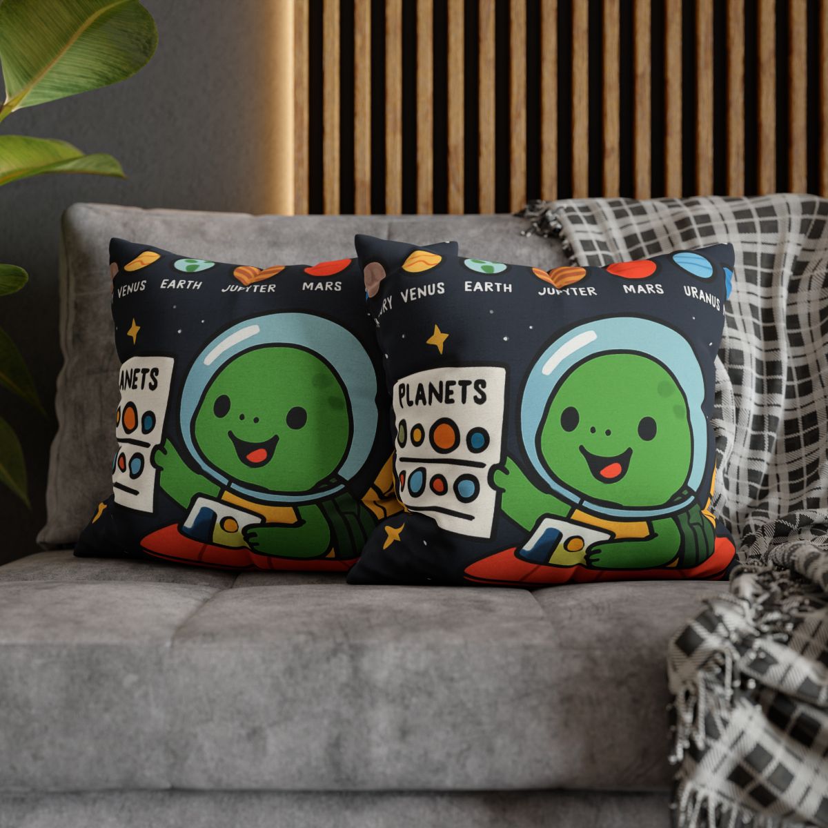 Solar Sail Turtle And The Planetary Parade unique gift pillow cases