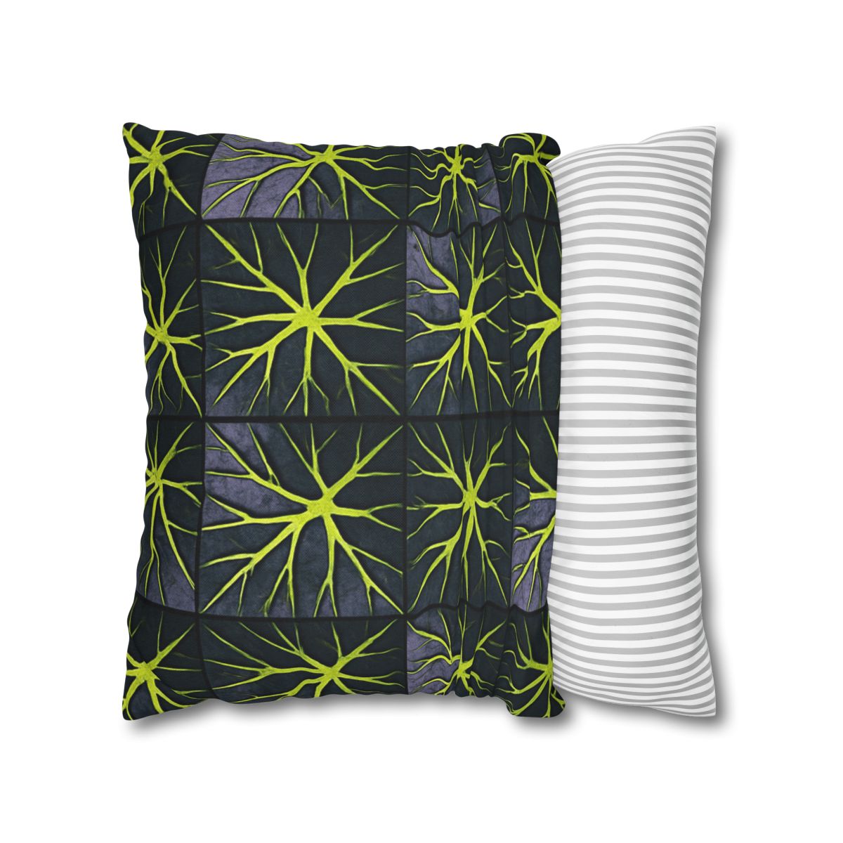 Venation Starburst Mosaic designer print pillow cases