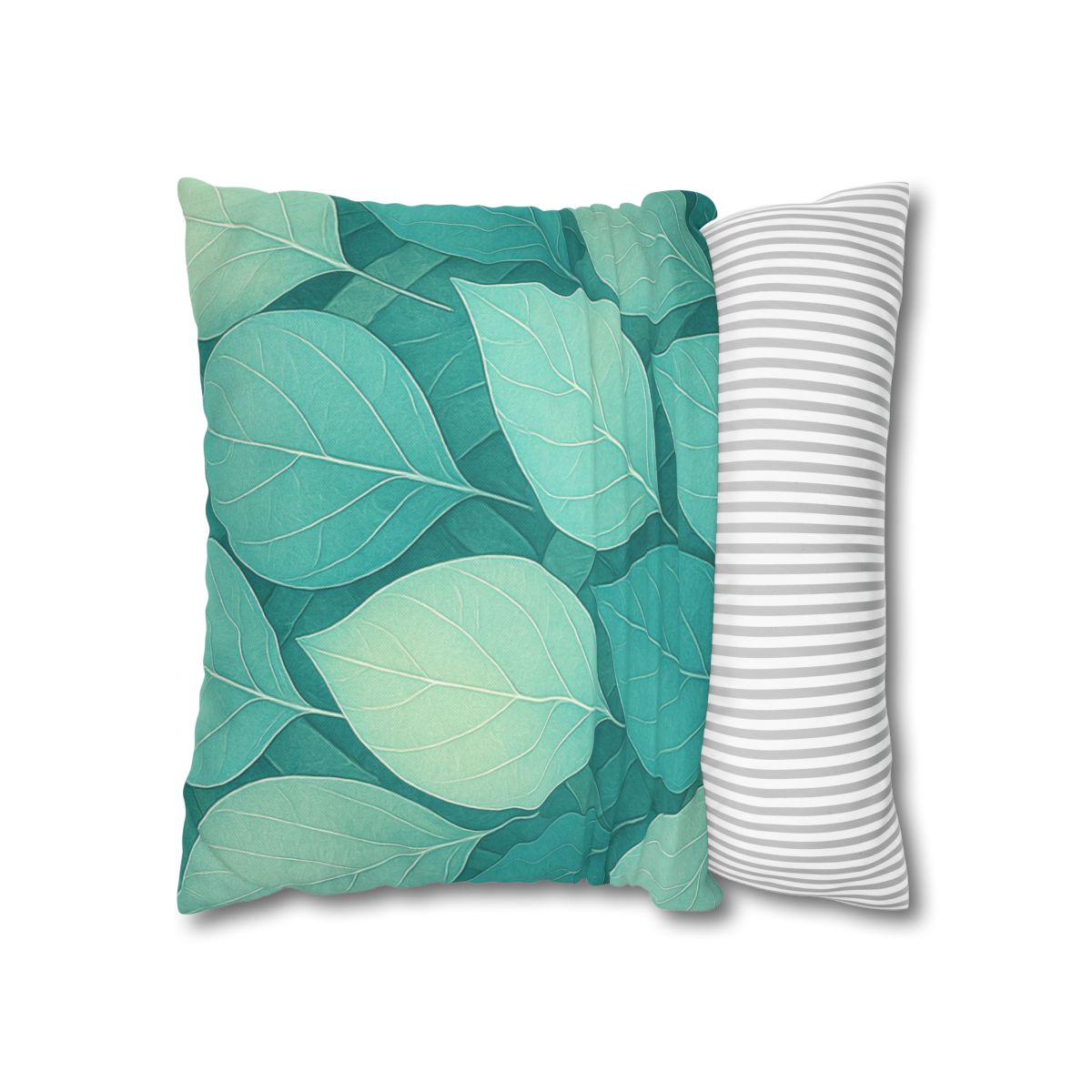 Leaf Vein Prism Weave stylish decorative pillowcases