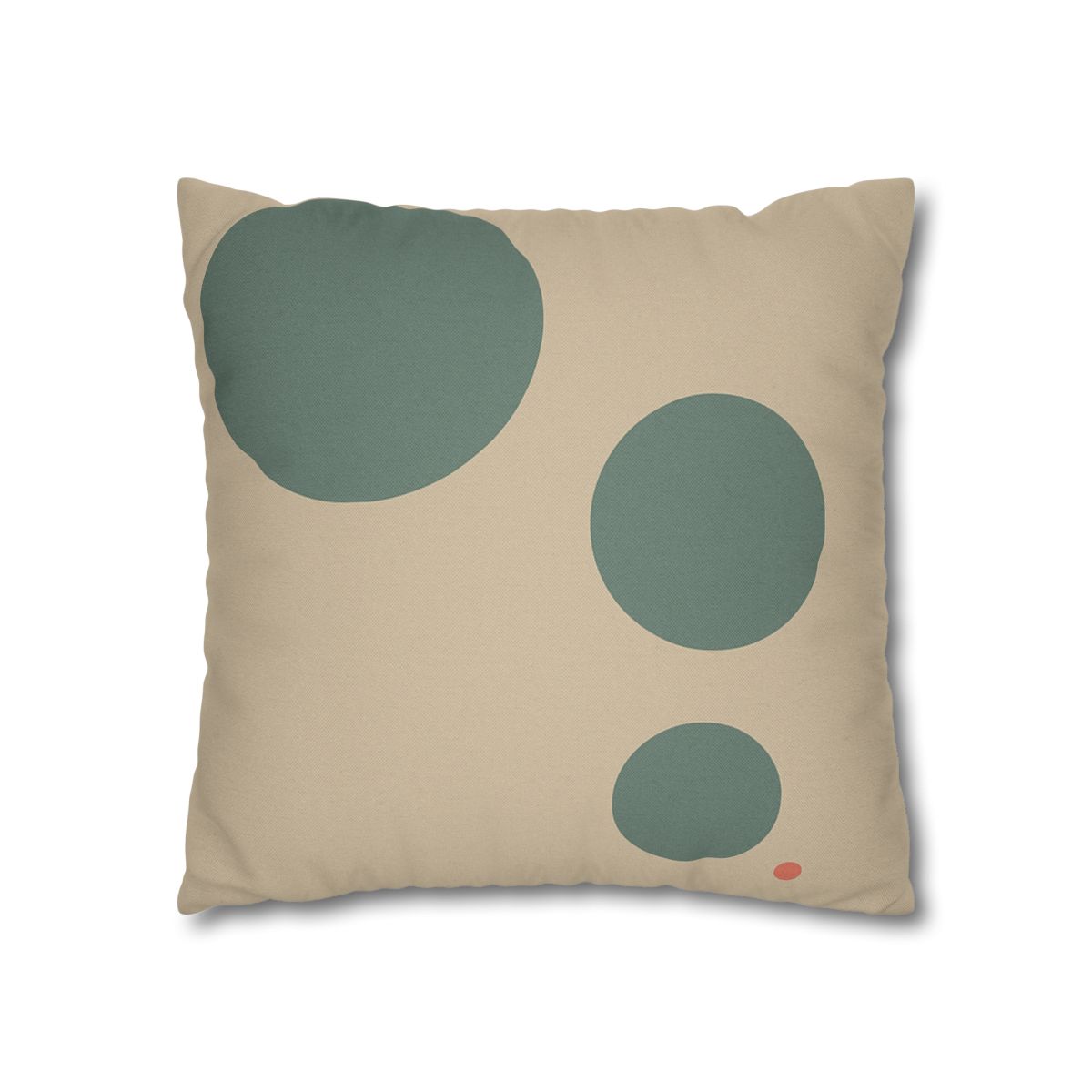 Quiet Triplet Of Offset Circles personalized pillow covers