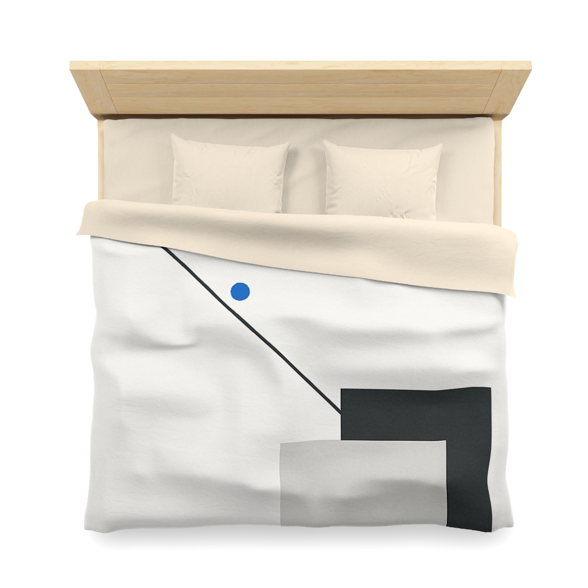 Corner Stack With Shared Diagonal trendy bedroom duvets