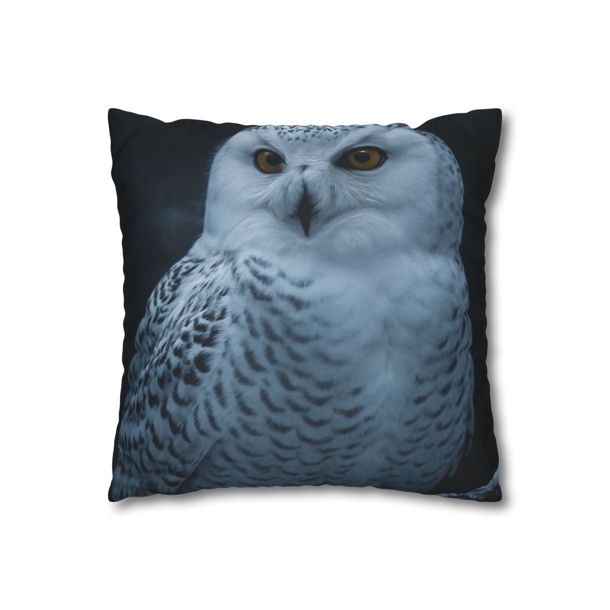 Midnight Watch Snowy Owl comfortable bedding pillow covers