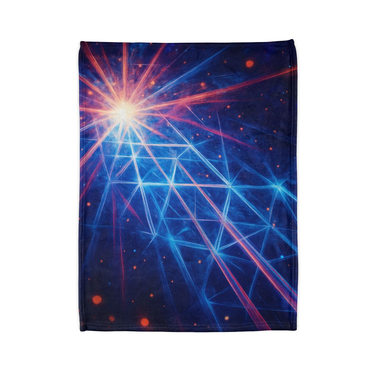 Starburst Lattice Bloom trendy patterned blankets