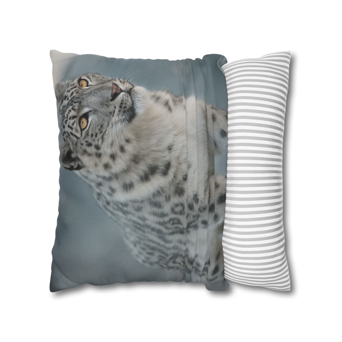 Ridge Phantom Snow Leopard custom pillow cases
