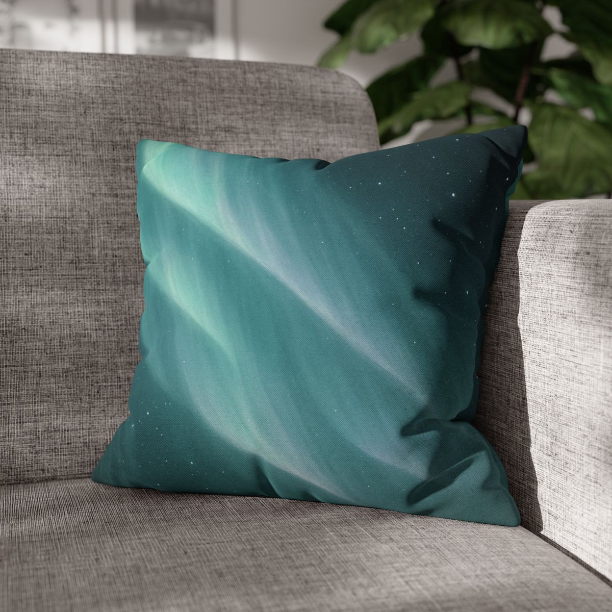 Aurora Veil Star Tides personalized pillow covers