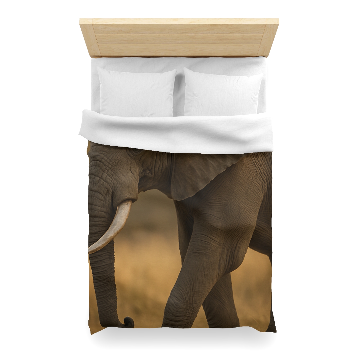 Savannah Sentinel Elephant soft comforter duvets