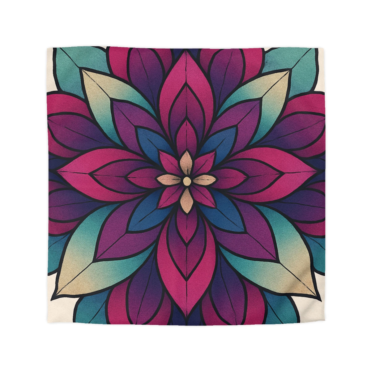 Petal Prism Overlap warm winter duvets