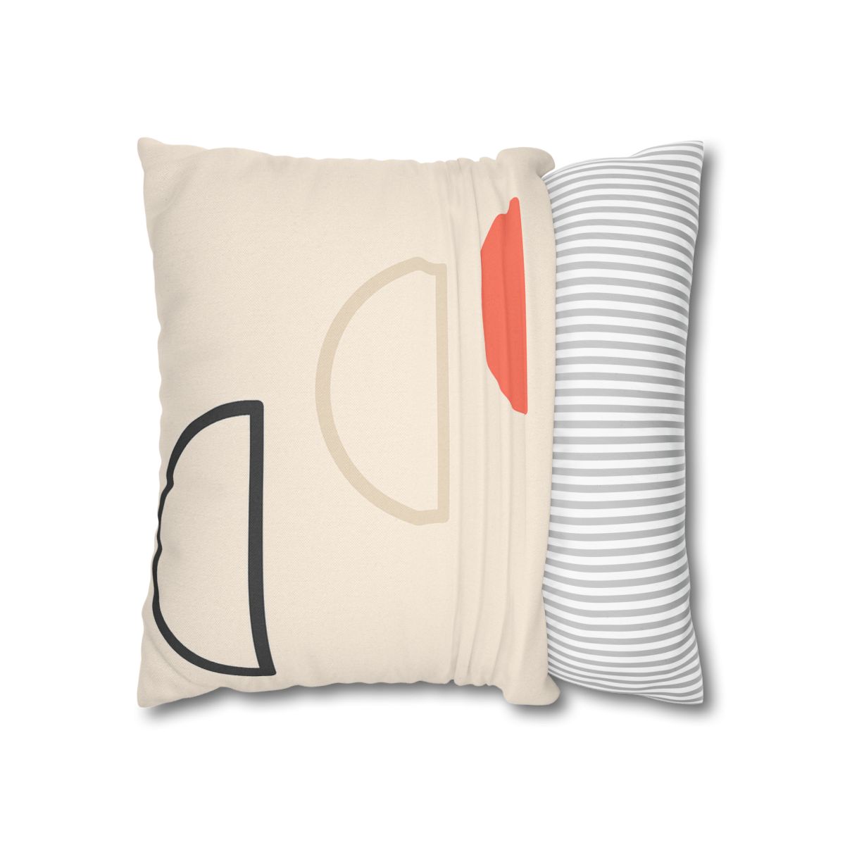 Staggered Arc Trio trendy patterned pillow cases