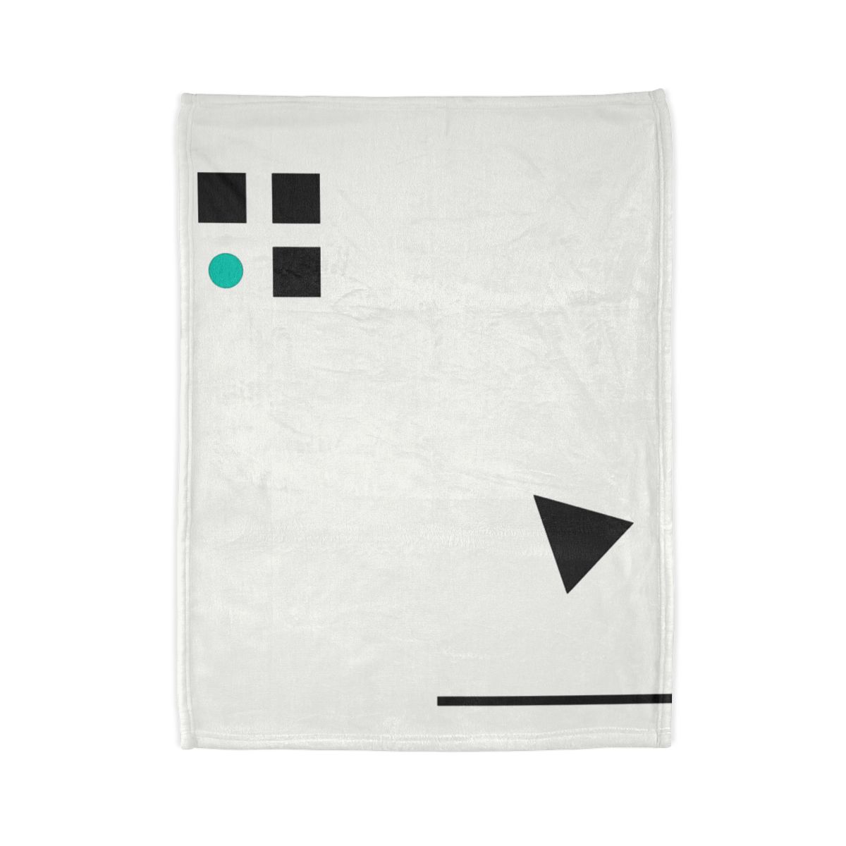 Corner Triad And Missing Cell Grid soft fleece blankets