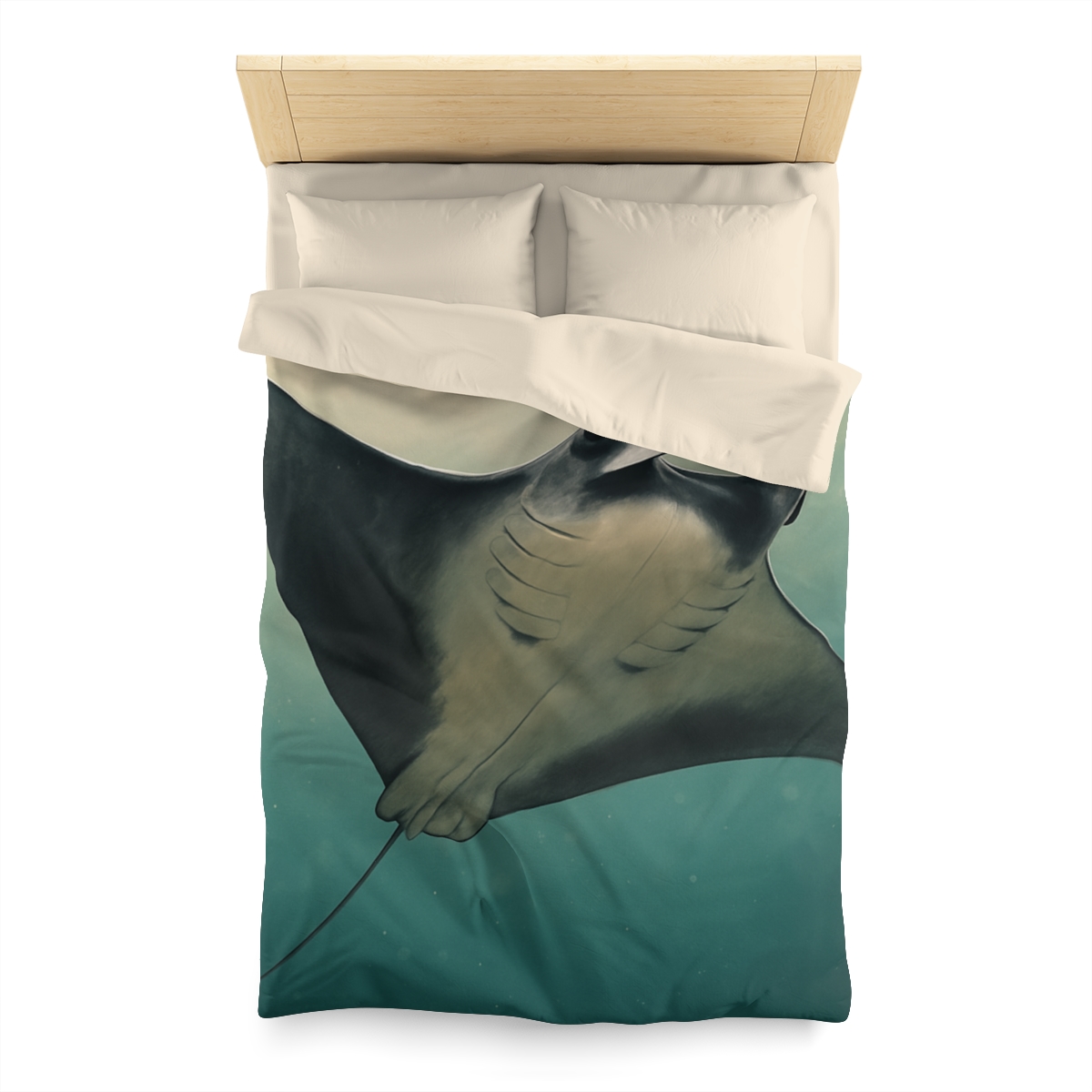 Velvet Current Manta Ray warm winter duvets
