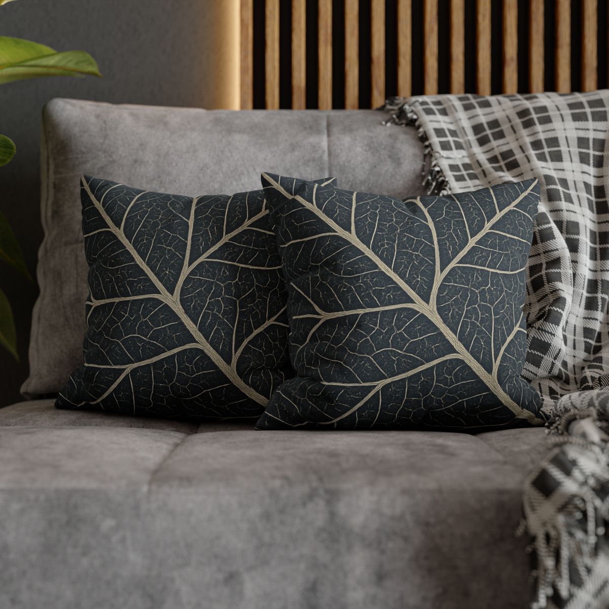 Leaf Vein Starchart Lattice soft cotton pillow cases